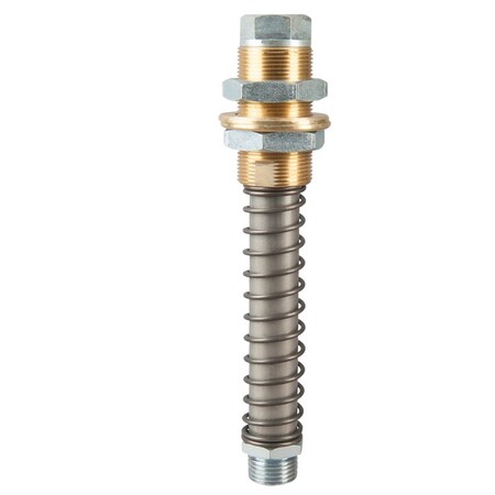 Fipa Spring leveler, travel = 75 mm, heavy duty use, G1/2-male 50.361